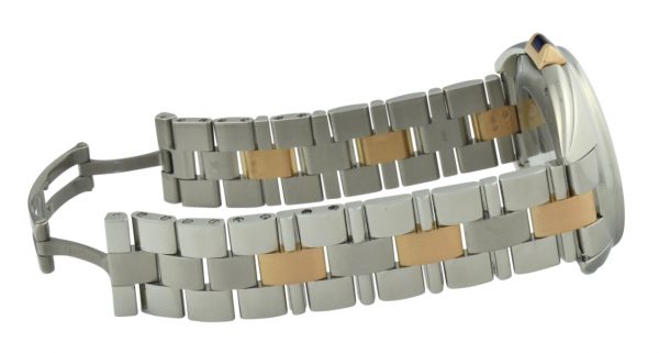 cartier clé steel & gold band