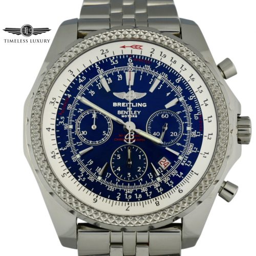 Breitling Bentley a25362 blue dial