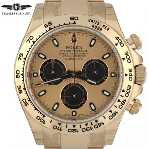 New Rolex daytona 116505 18k rose gold