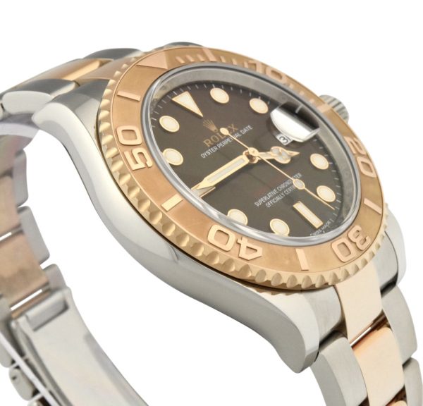 rolex yacht-master 116621 brown dial