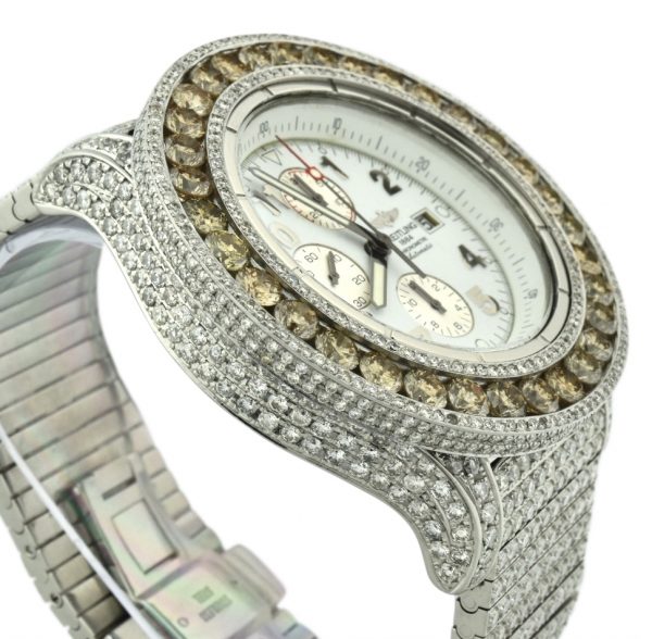 Custom Diamond Breitling Watch For Sale Atlanta