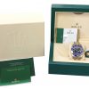 2016 rolex submariner 116613LB Blue dial