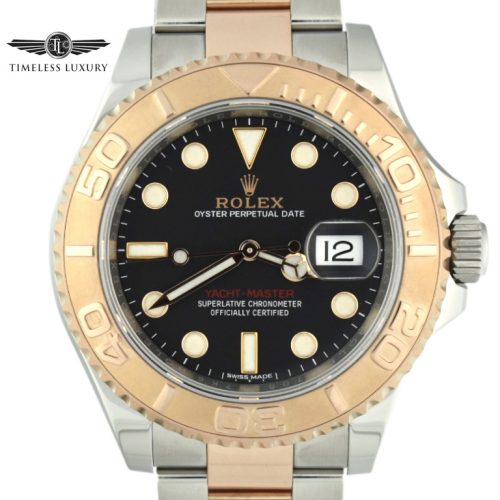 rolex yacht-master steel & rose gold 116621