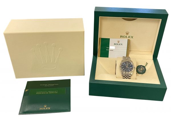 2019 Rolex Datejust 126234 Blue Dial Watch for sale