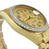 rolex president 18038 bark diamond bezel
