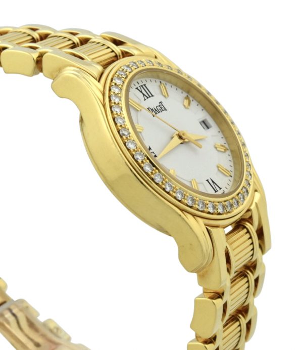 ladies Piaget polo diamond watch