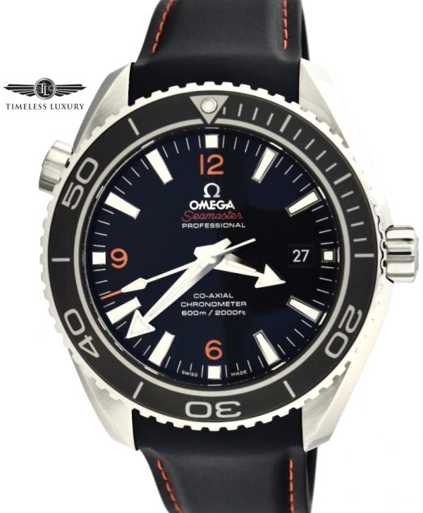 OMEGA Seamaster Planet Ocean orange numbers 232.32.46.21.01.005