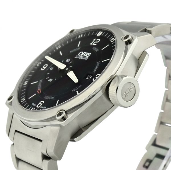 Men's ORIS BC4 Small Second Pointer Day 01 645 7617 4174-07 8 22 58