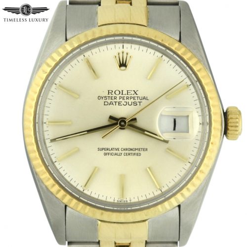 1983 Rolex Datejust 16013 Steel & Gold