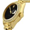Ladies Rolex President 69178 Factory diamond bezel onyx dial