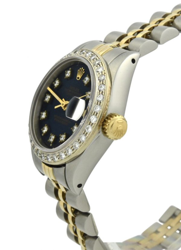 Ladies Rolex Datejust 26mm blue dial