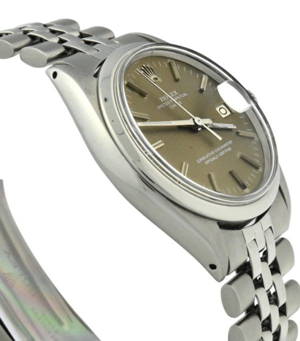 Rolex oyster perpetual date 1500 brown dial