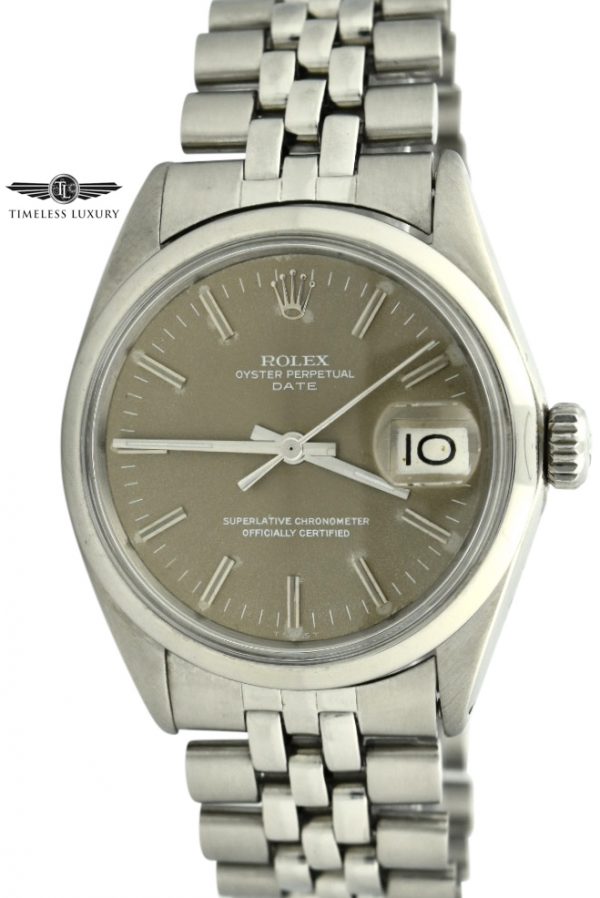 1967 Rolex date 1500 brown dial