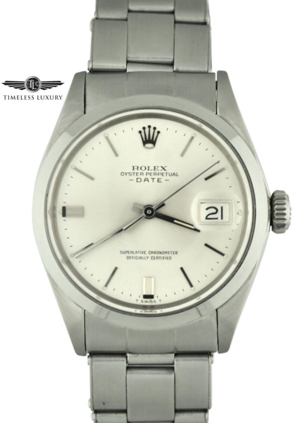 1967 Rolex Date 1500 Silver dial for sale
