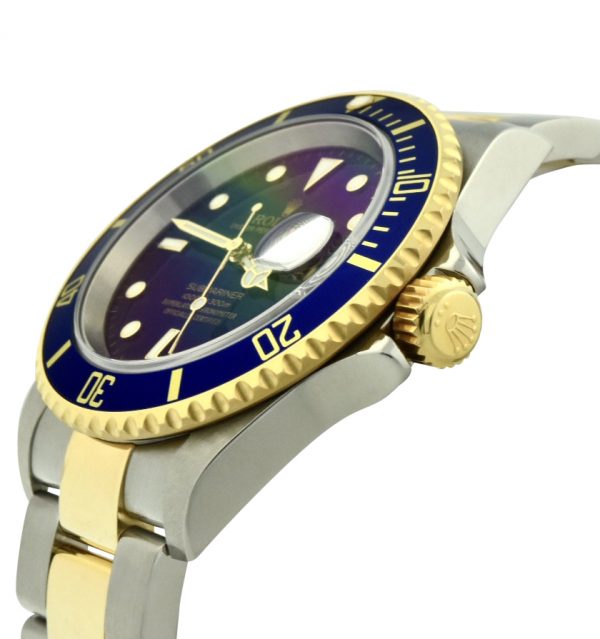 2006 Rolex Submariner 16613 blue dial