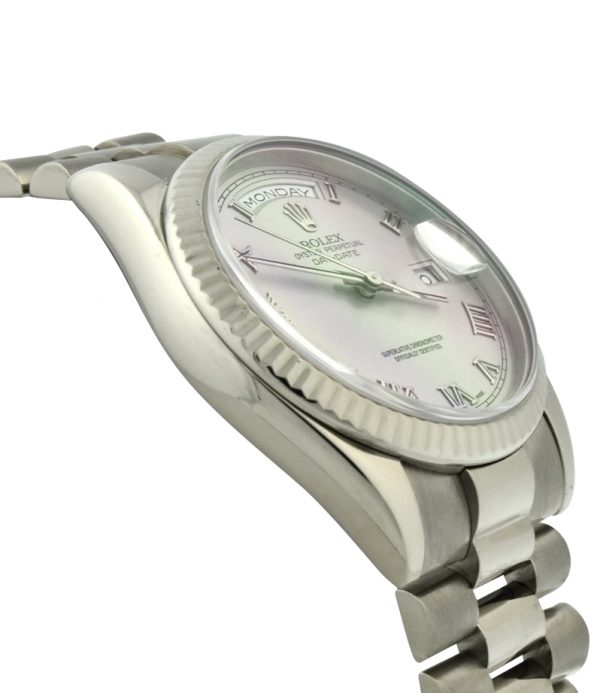 Rolex president 118239 18k white gold