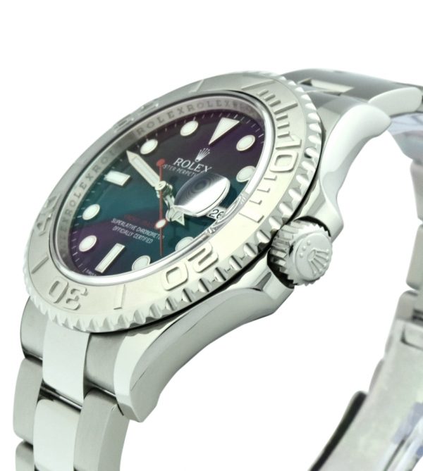 Rolex yacht-master 116622 blue dial watch