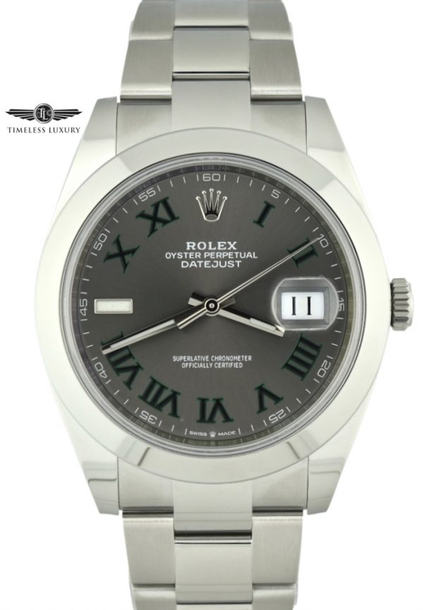 Rolex 126300 Wimbledon dial