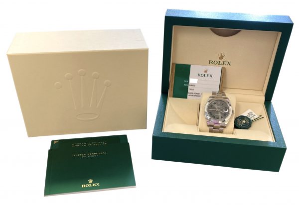 NEW Rolex datejust 41mm 126300 Wimbledon dial