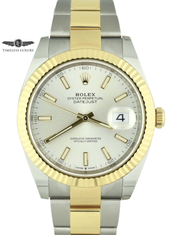 Rolex Datejust 41mm 126333 silver dial