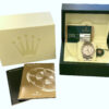 Men's Rolex datejust 116234 silver diamond dial watch