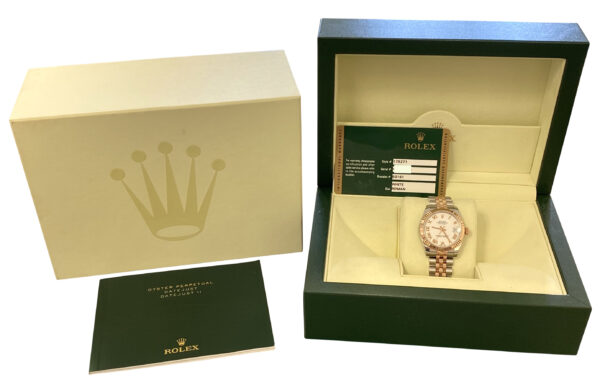 Ladies Rolex datejust 31mm steel & rose gold 178271 for sale