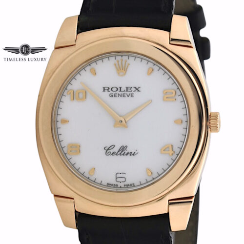Rolex Cellini Cestello 5330 rose gold for sale