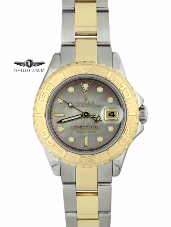 Ladies Rolex Yacht-Master 169623 Black MOP Dial