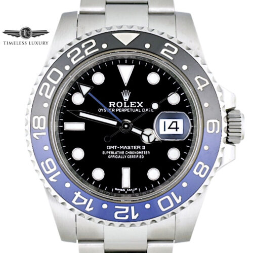 2018 Rolex GMT Batman 116710BLNR for sale