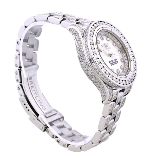 Ladies Breitling diamond watch
