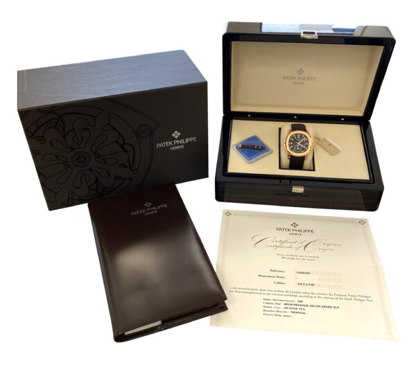 2020 Patek Philippe Aquanaut Travel Time 5164R For Sale