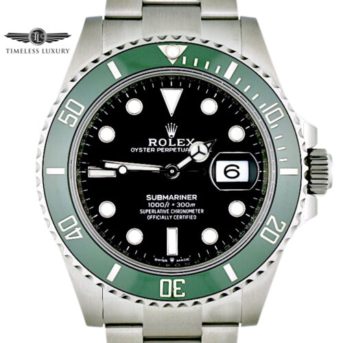 2021 Rolex Submariner 126610LV green bezel
