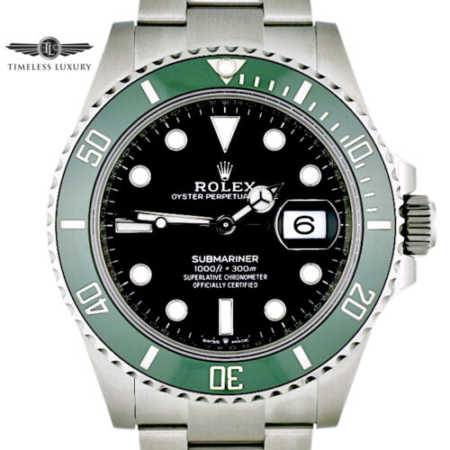 2021 Rolex Submariner 126610LV green bezel