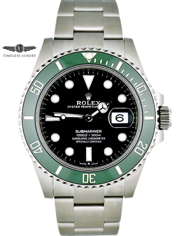 2021 Rolex Submariner 126610LV green bezel