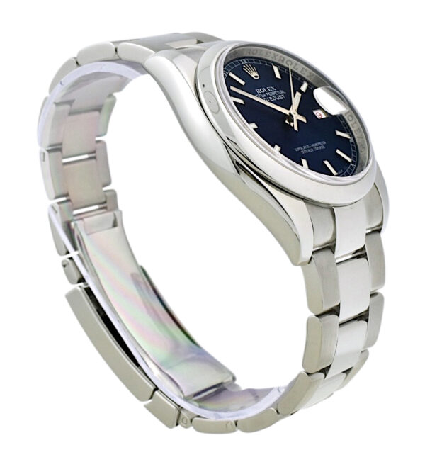 Rolex datejust 116200 blue dial