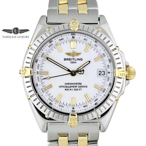 Breitling Wings B10350 Steel & gold