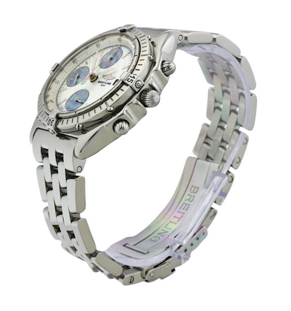 Breitling Chronomat mother of pearl dial