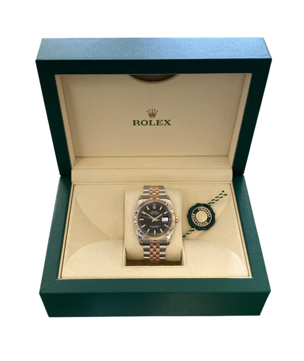 Rolex Datejust 116231 Rose Gold Black dial for sale