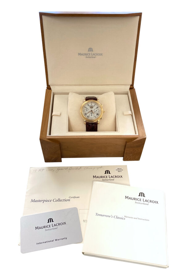 Maurice Lacroix Masterpiece Flyback 15829 rose gold for sale