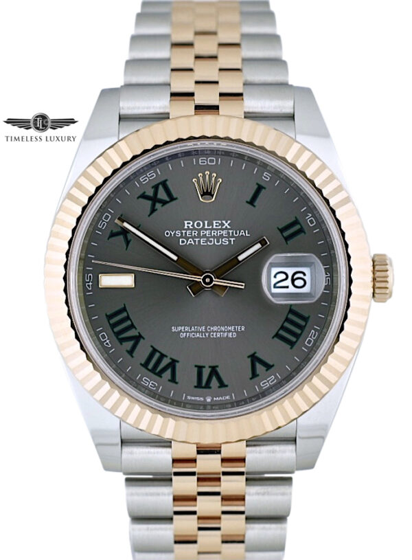 2020 Rolex Datejust 41mm 126331 Wimbledon Dial