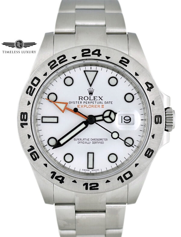 Rolex Explorer II 216570 White Dial
