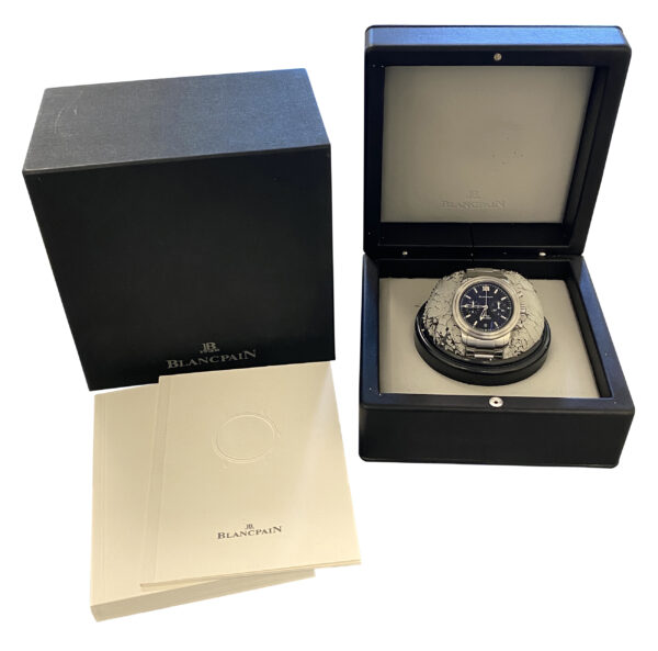 Blancpain Leman Aqua Lung Flyback 2182F-1130A-71 FOR SALE