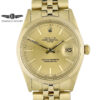 Rolex Oyster Perpetual Date 14k Gold 34mm 15007