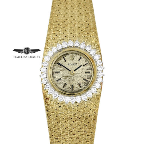 Vintage Ladies Rolex Diamond Cocktail Watch 8192