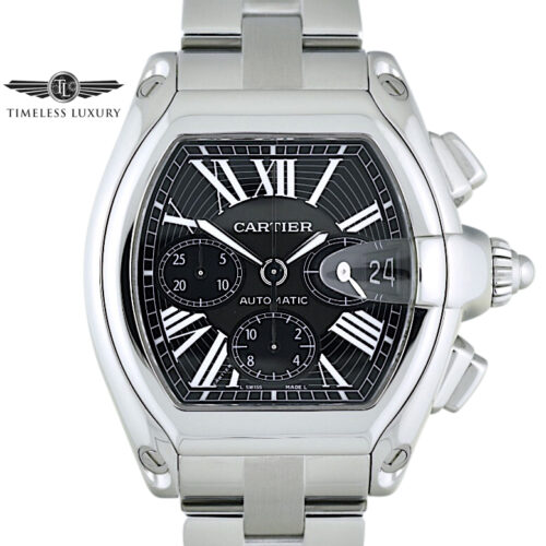 Cartier Roadster XL Chronograph Black dial 2618