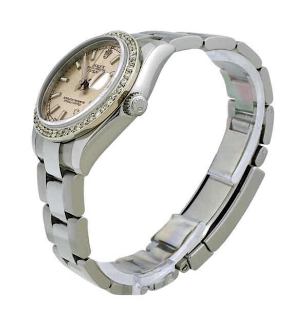 Ladies Rolex Datejust 178240 31mm diamond bezel