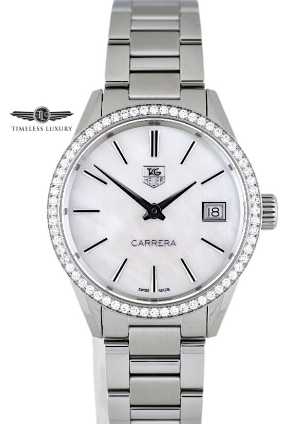 TAG Heuer Carrera WAR1315 Diamond bezel