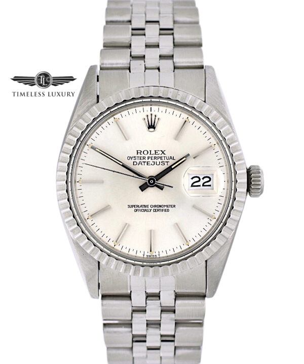 1983 Rolex Datejust 16030 Silver dial