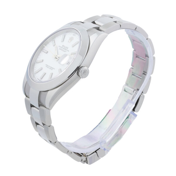 Rolex Datejust 41mm 126300 white dial