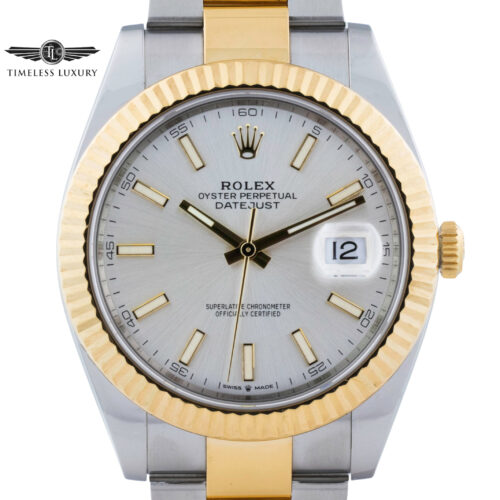 2020 Rolex Datejust 41mm 126333 Silver Dial